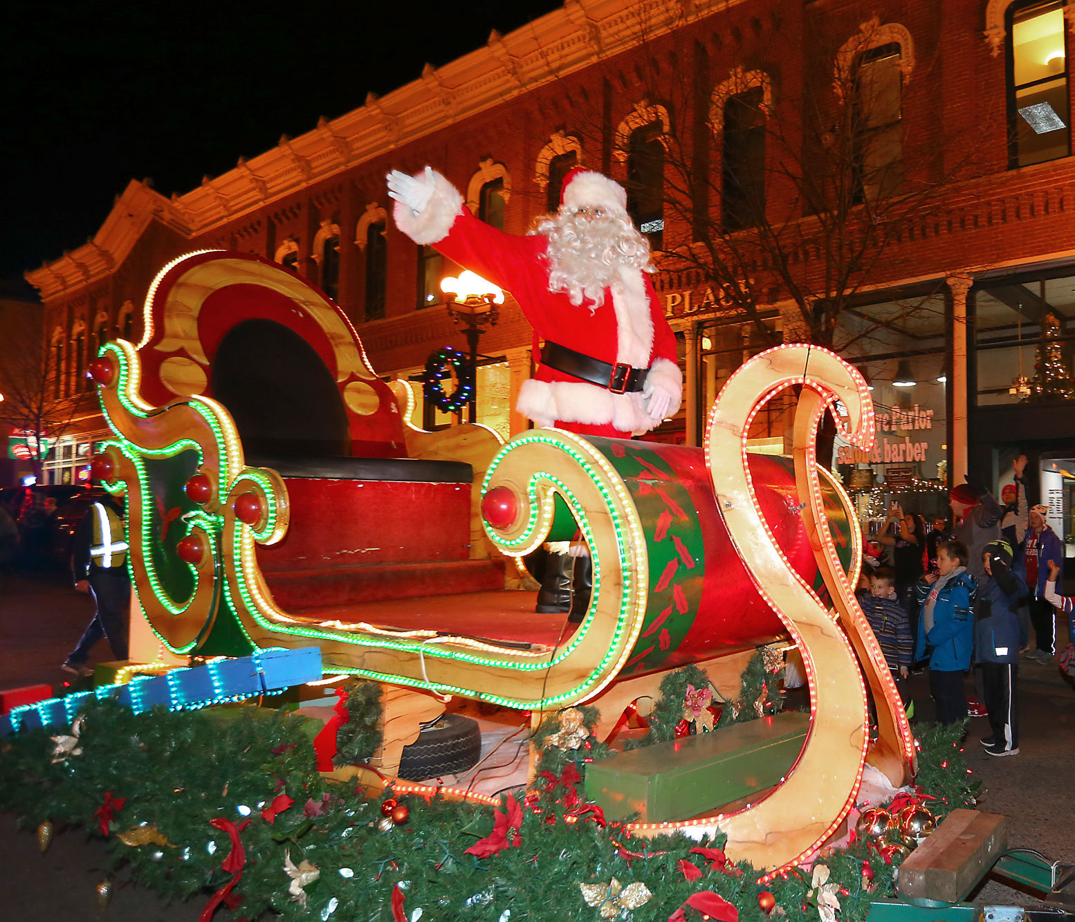 2017 Rotary Lights display in Riverside Park